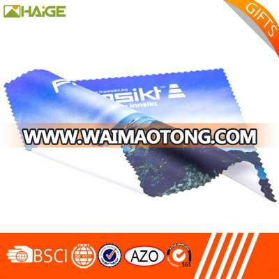 Silk Screen Printing Eyeglasses Microfiber cleaning cloth